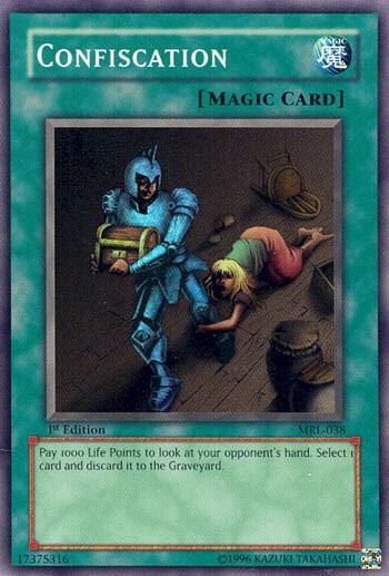 Confiscation - 1st Edition