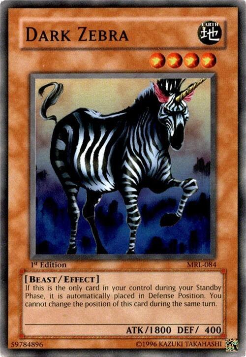 Dark Zebra - 1st Edition