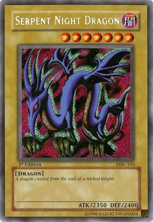 Serpent Night Dragon - 1st Edition