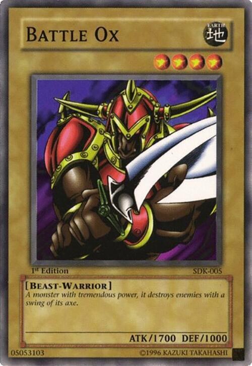 Battle Ox - 1st Edition