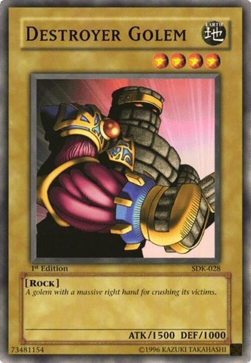 Destroyer Golem - Unlimited