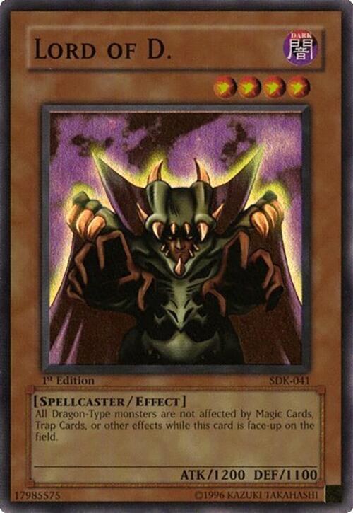 Lord of D. - 1st Edition