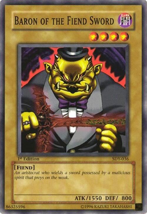 Baron of the Fiend Sword - 1st Edition