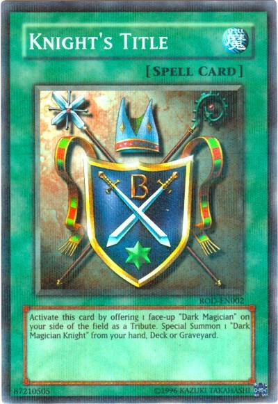 Knight's Title - Super Rare