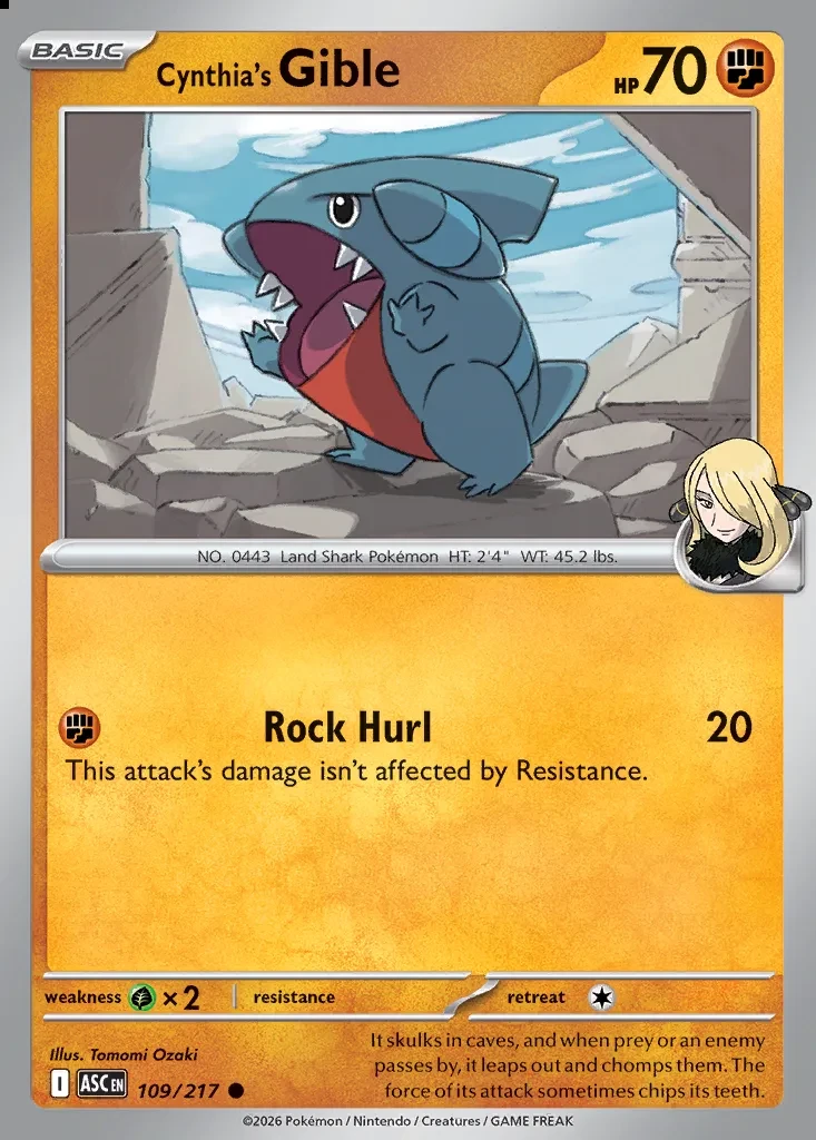 Cynthia's Gible
