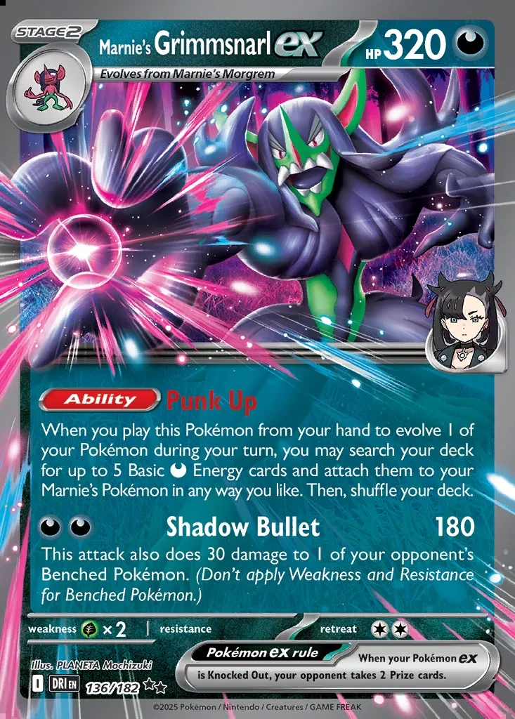 Marnie's Grimmsnarl ex