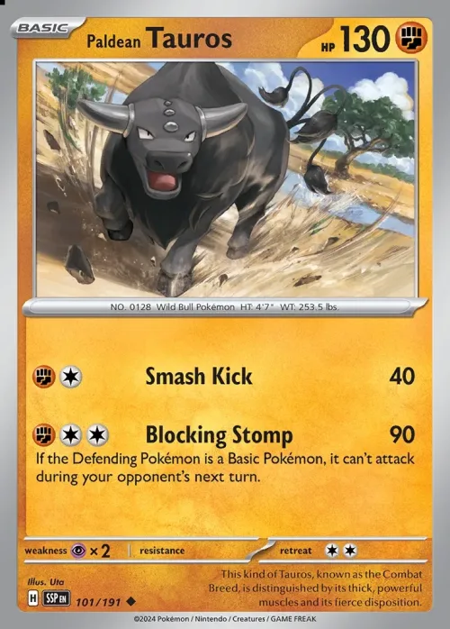 Paldean Tauros