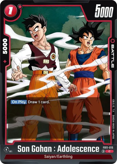 Son Gohan : Adolescence