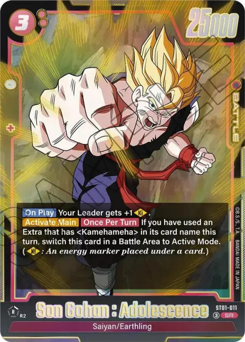 Son Gohan : Adolescence - Holo