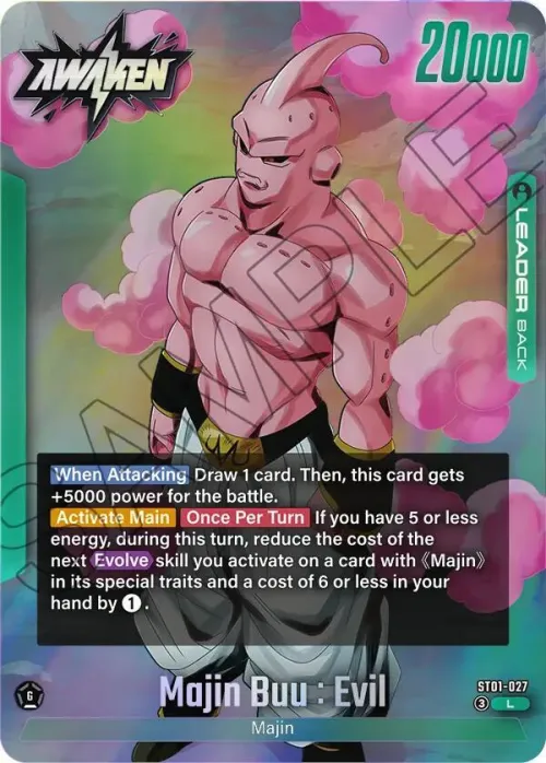 Majin Buu/Majin Buu : Pure Evil // Majin Buu : Evil - Holo