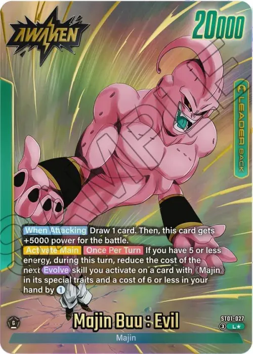 Majin Buu/Majin Buu : Pure Evil // Majin Buu : Evil - Alternate Art