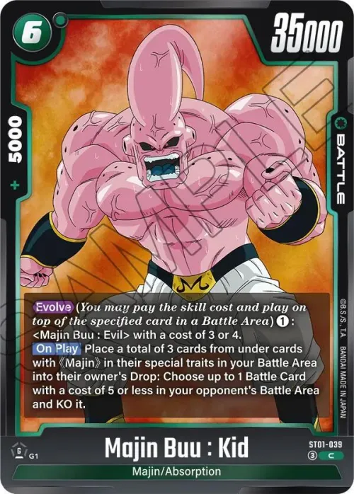 Majin Buu : Kid - Holo
