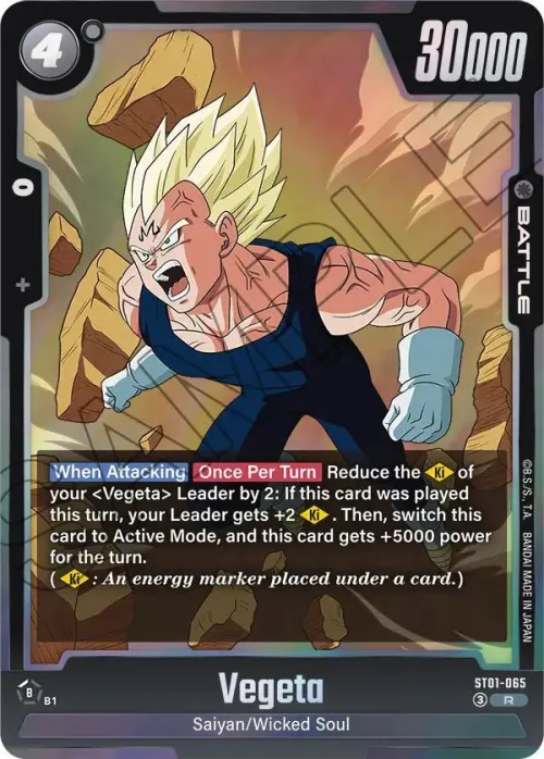 Vegeta - Holo