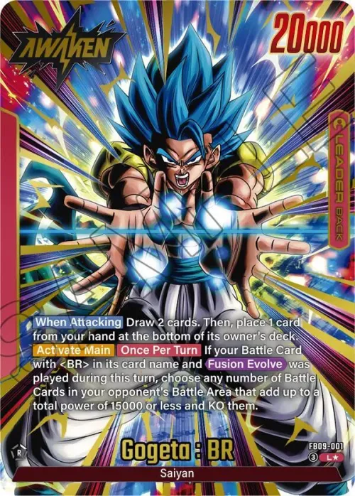 Gogeta : BR - Alternate Art
