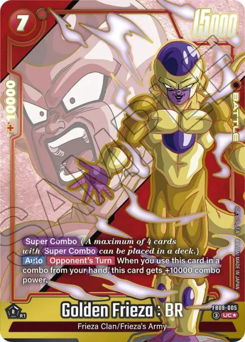Golden Frieza : BR - Alternate Art