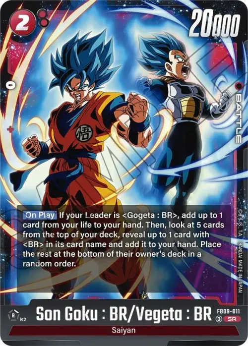 Son Goku : BR/Vegeta : BR - Holo