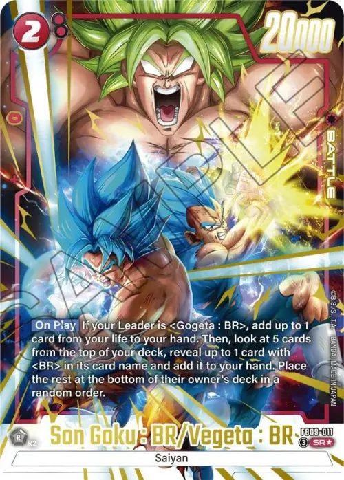 Son Goku : BR/Vegeta : BR - Alternate Art