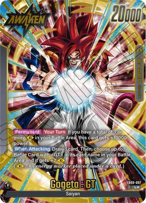 Gogeta : GT - Alternate Art