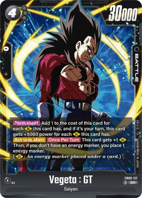 Vegeta : GT - Holo