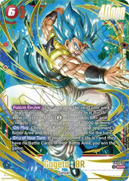 Gogeta : BR - Alternate Art