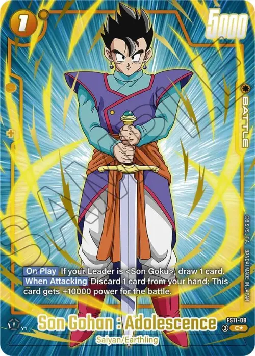 Son Gohan : Adolescence - Gold