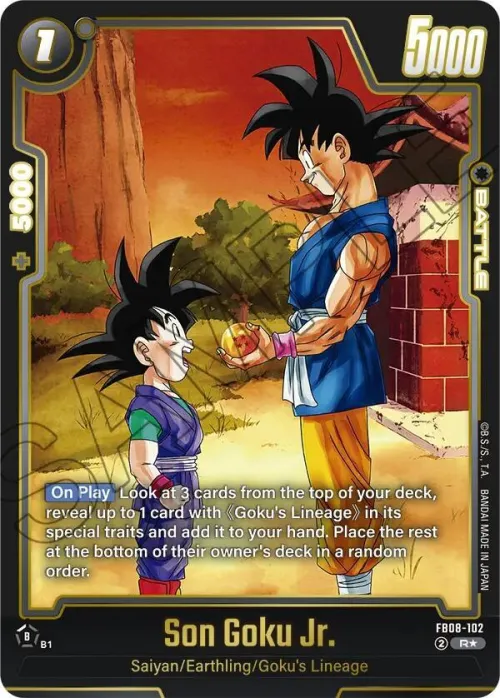 Son Goku Jr. - Alternate Art