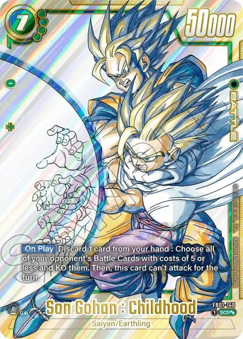 Son Gohan : Childhood