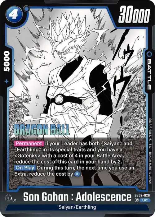 Son Gohan : Adolescence - Holo