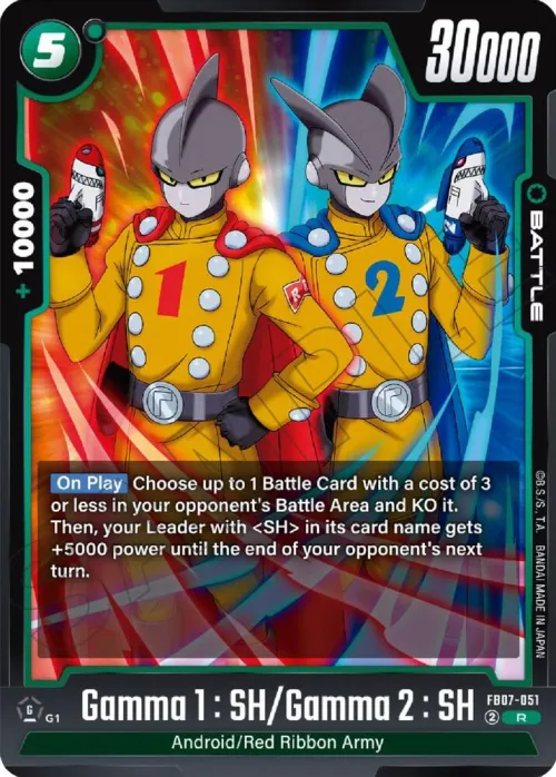 Gamma 1 : SH/Gamma 2 : SH - Holo