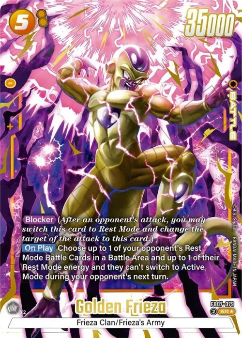 Golden Frieza - Alternate Art