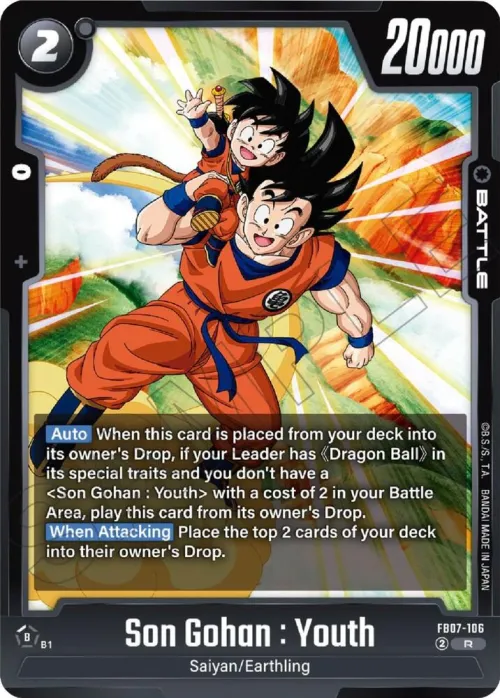 Son Gohan : Youth - Holo