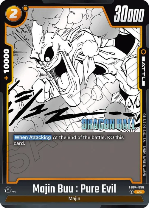 Majin Buu : Pure Evil - Holo