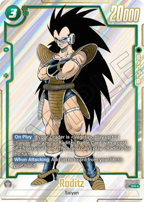 Raditz - Alternate Art