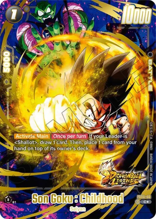 Son Goku : Childhood - Bonus Pack Alternate Art