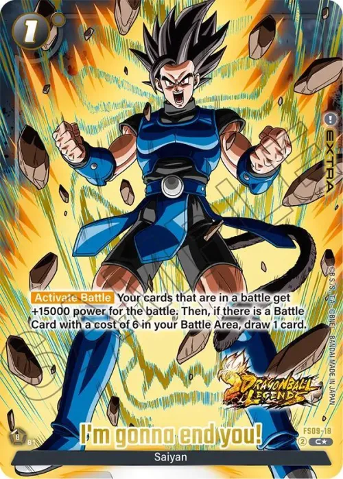 I'm gonna end you! - Bonus Pack Alternate Art