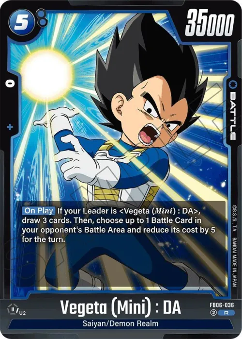 Vegeta (Mini) : DA