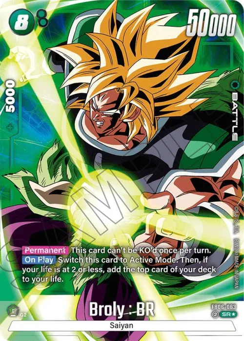 Broly : BR - Alternate Art