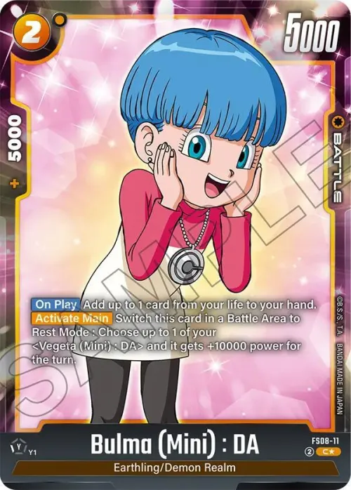 Bulma (Mini) : DA - Bonus Pack Alternate Art