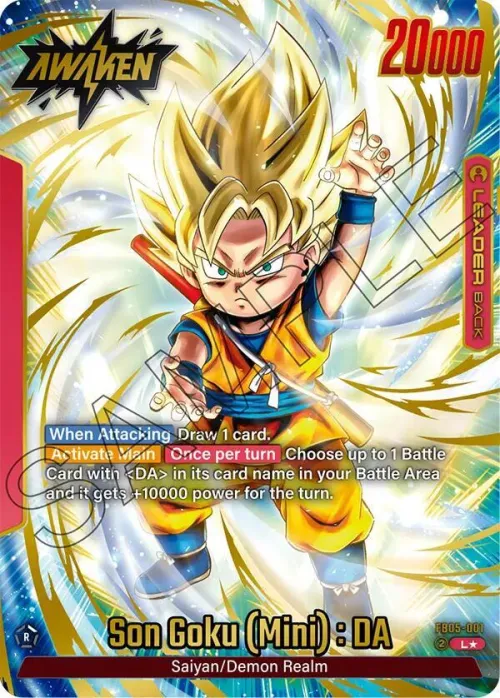 Son Goku (Mini) : DA - Alternate Art