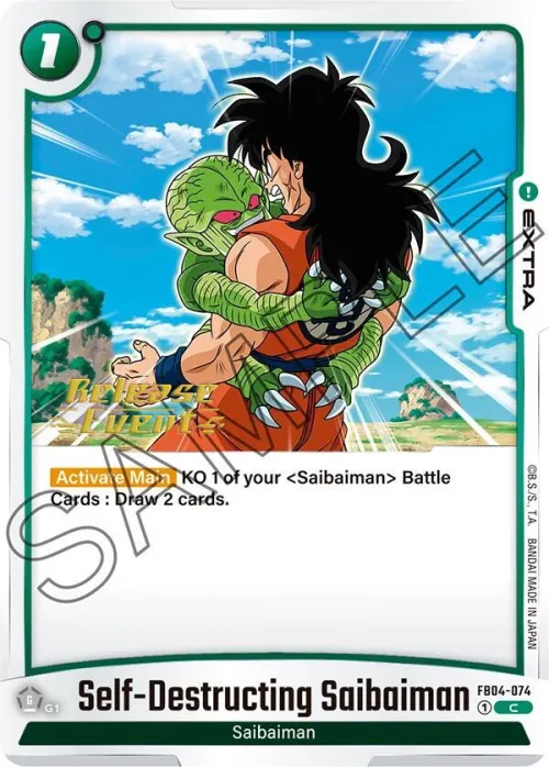 Self-Destructing Saibaiman