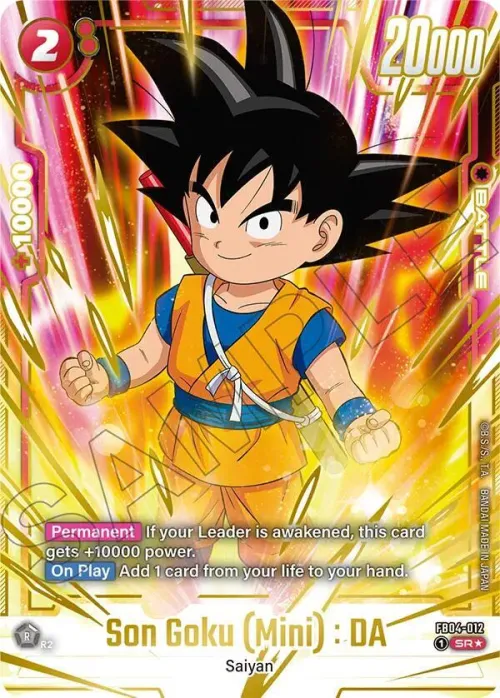 Son Goku (Mini) : DA - Gold