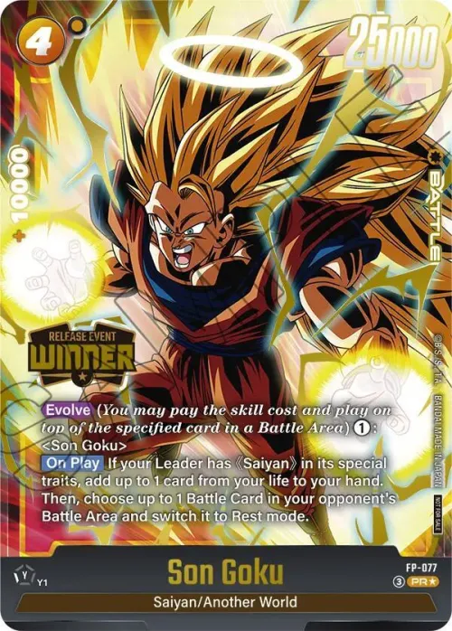 Son Goku - Release Event Winner