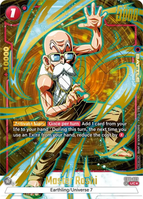 Master Roshi - Cs Pack 01 Gold