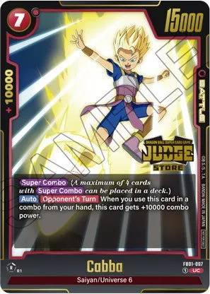 Cabba (Judge Pack (Store Judge) 01) - Judge Pack Store Judge