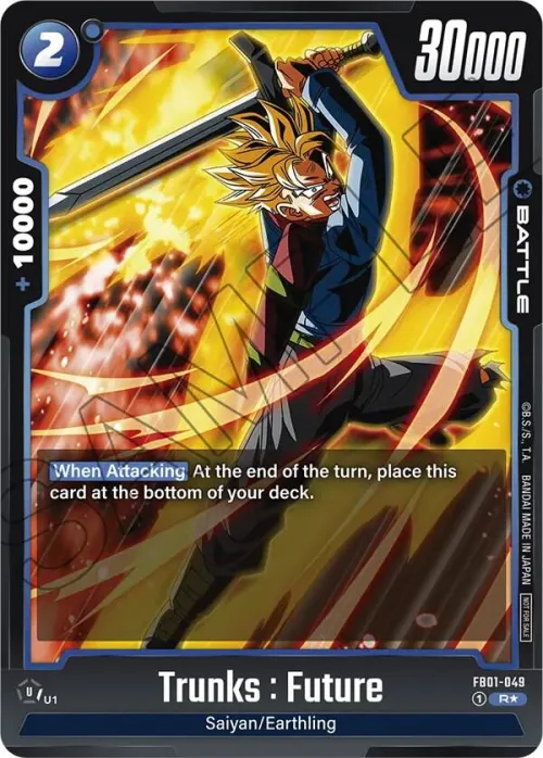 Trunks : Future - Tournament Pack 01
