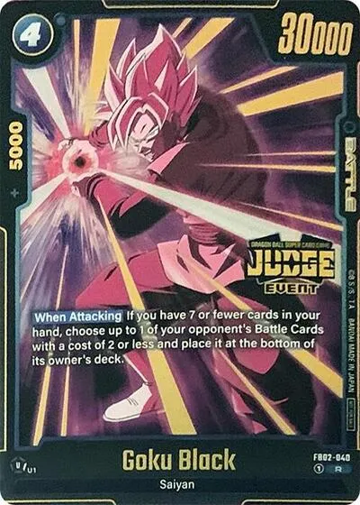 Goku Black - FB02-040 (Judge Pack (Event Judge) 02) - Judge Pack Event Judge