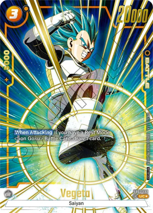 Vegeta - Cs Pack 01 Gold