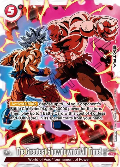 The Greatest Showdown of All Time! - Tournament Pack Winner 04