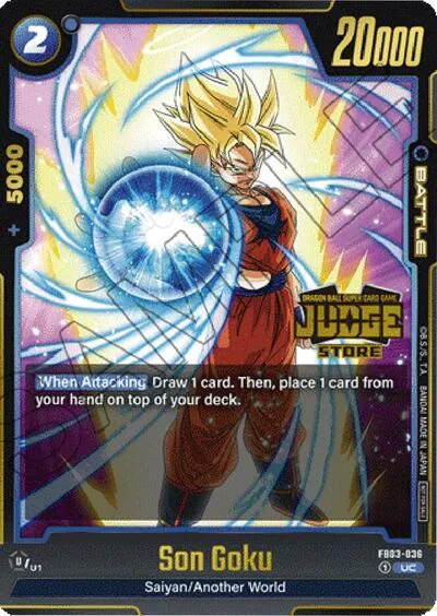 Son Goku - FB03-036 (Judge Pack (Store Judge) 02) - Judge Pack Store Judge