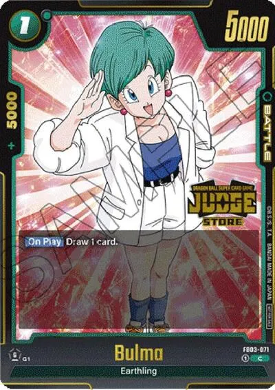 Bulma - FB03-071 (Judge Pack (Store Judge) 02) - Judge Pack Store Judge
